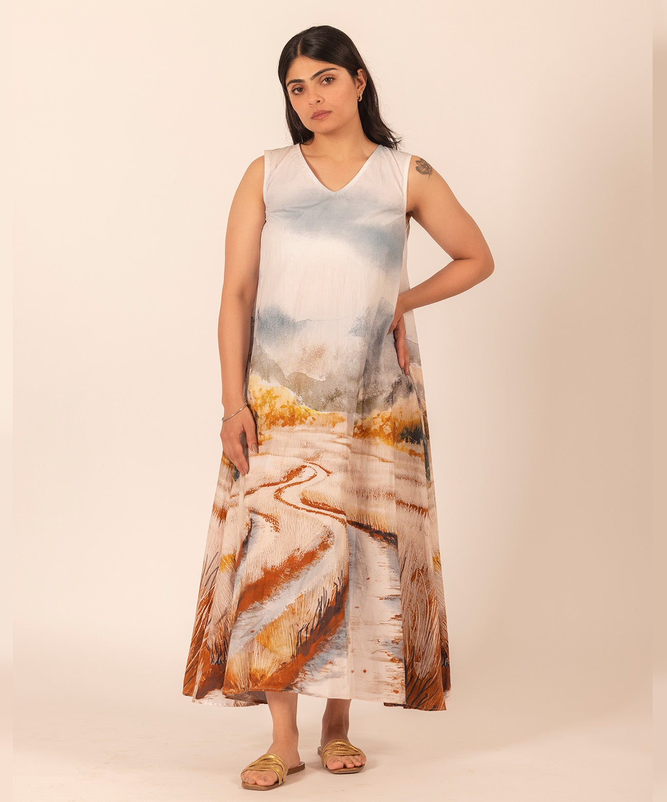 Memoirs A-Line Dress