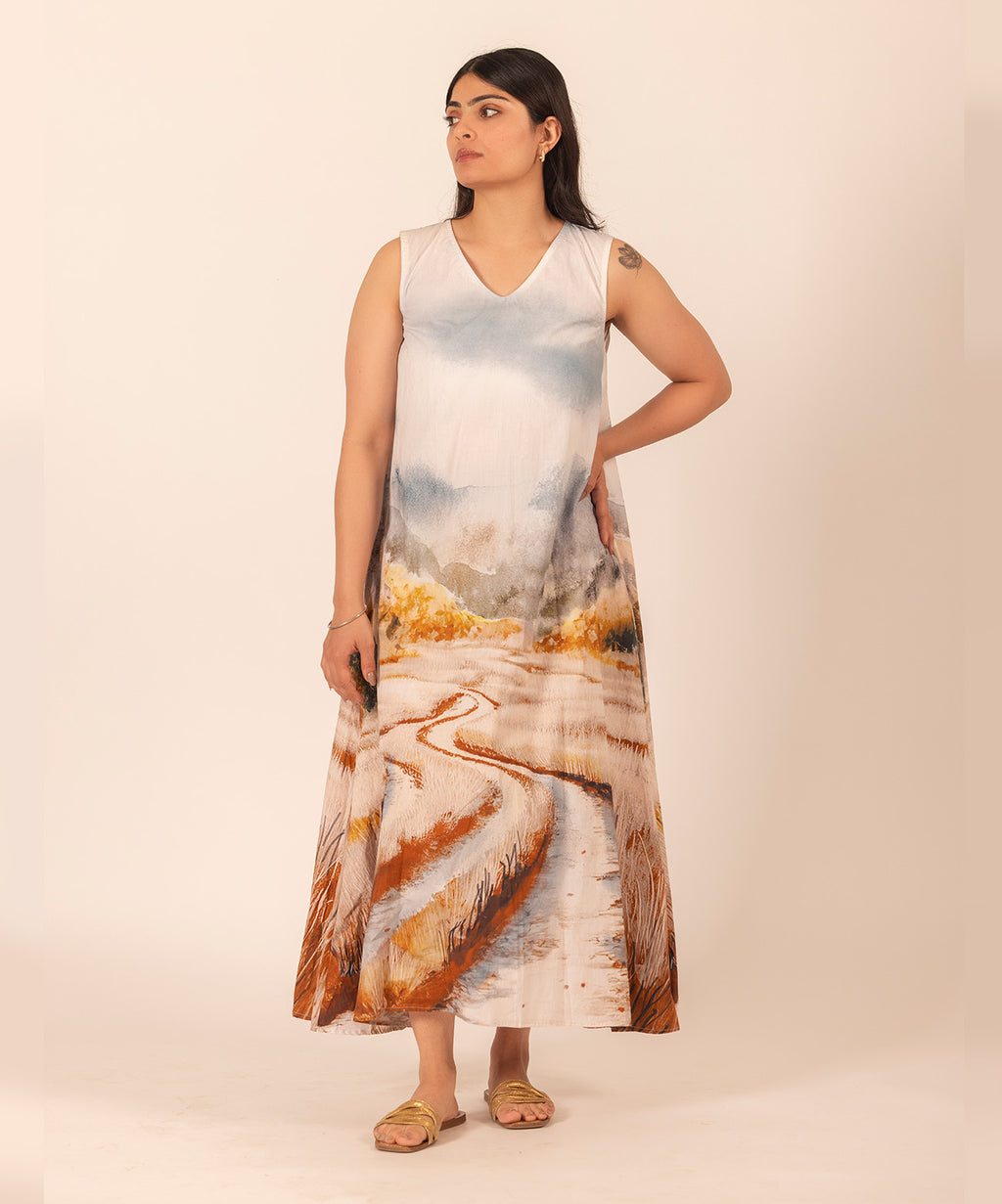 Memoirs A-Line Dress