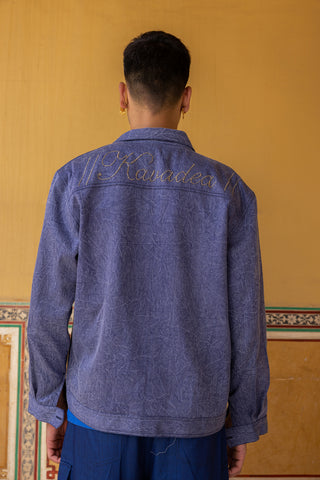 Denim Zari Jacket