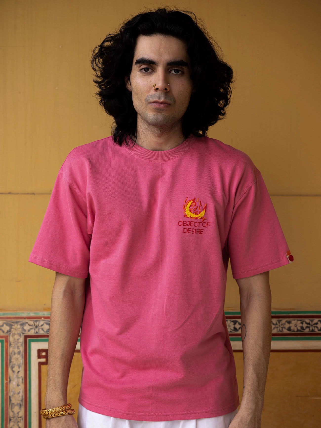 Object of Desire Tee - Moon (Pink)