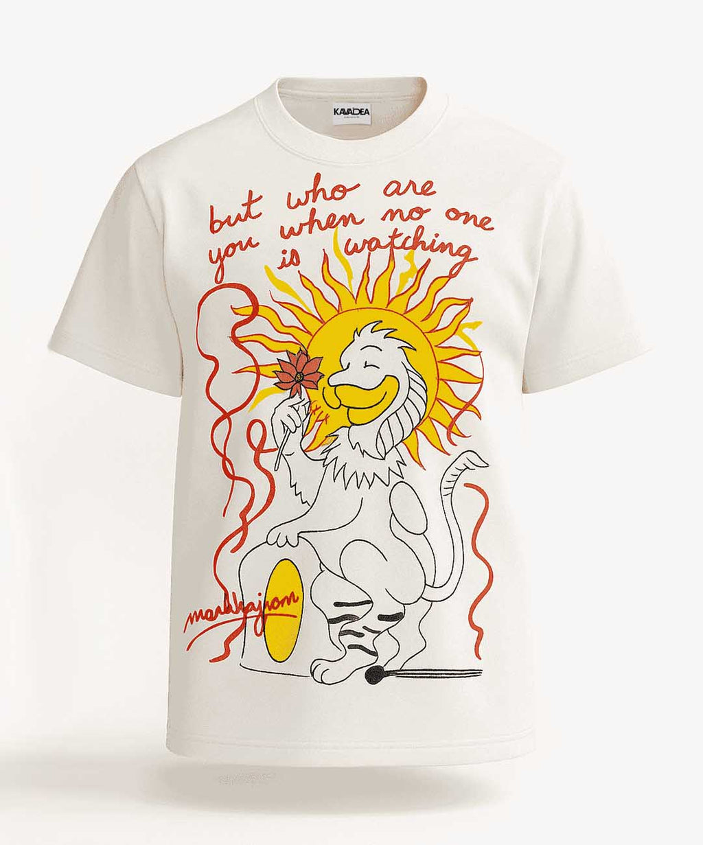 Navgunjara Tee - White