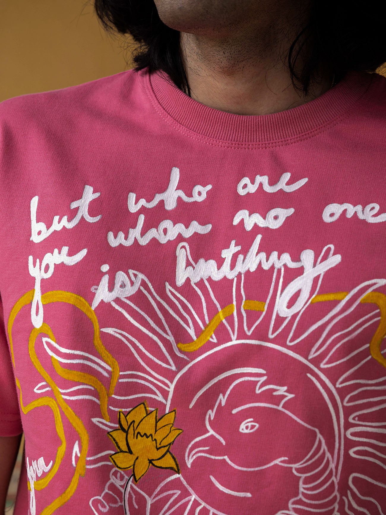 Navgunjara Tee - Pink