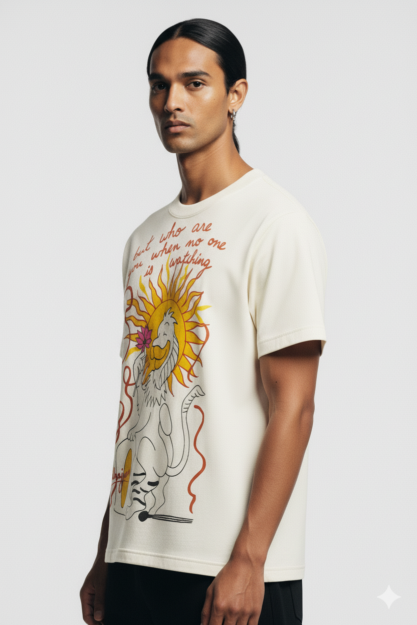 Navgunjara Tee - White