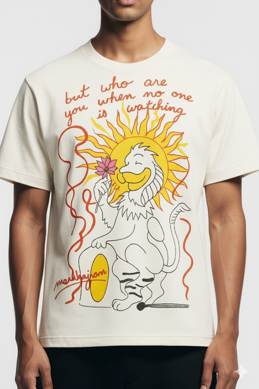 Navgunjara Tee - White