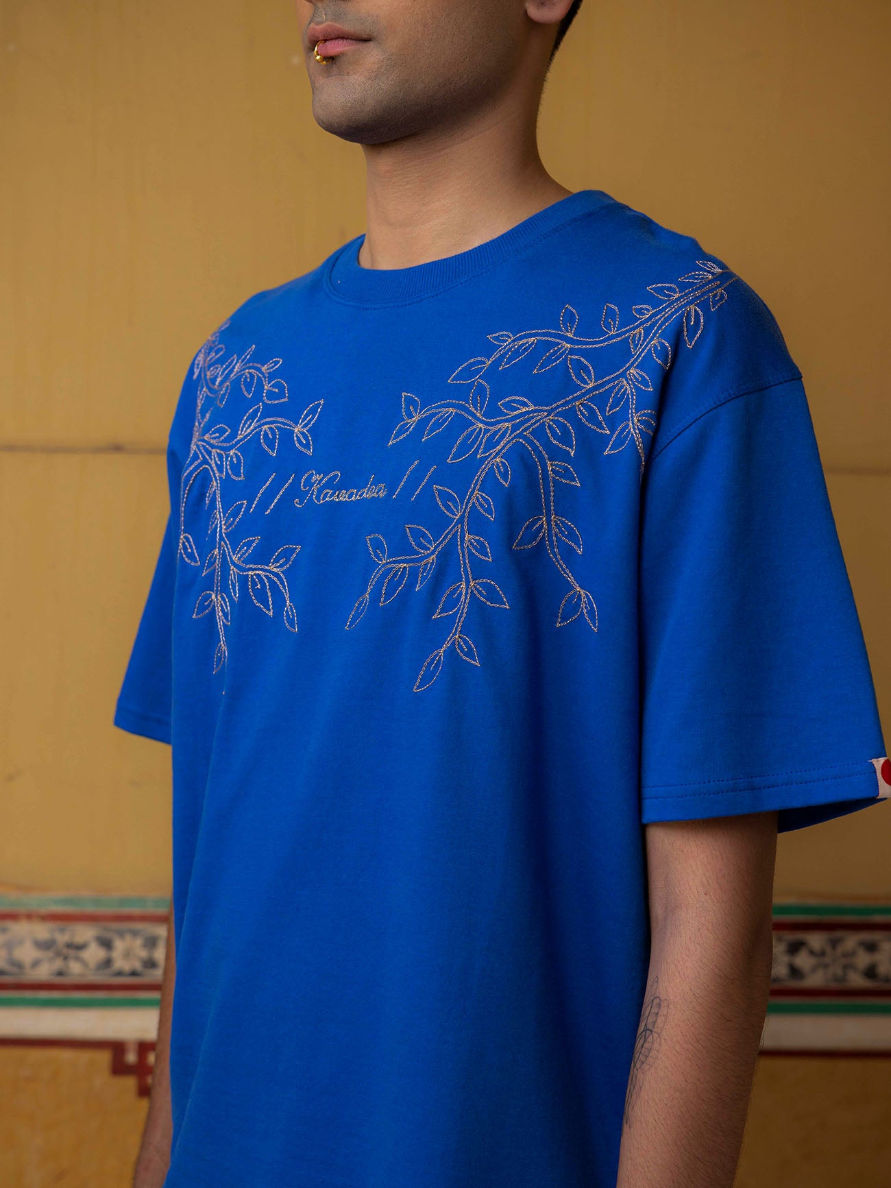Shining Zari Vine Tee
