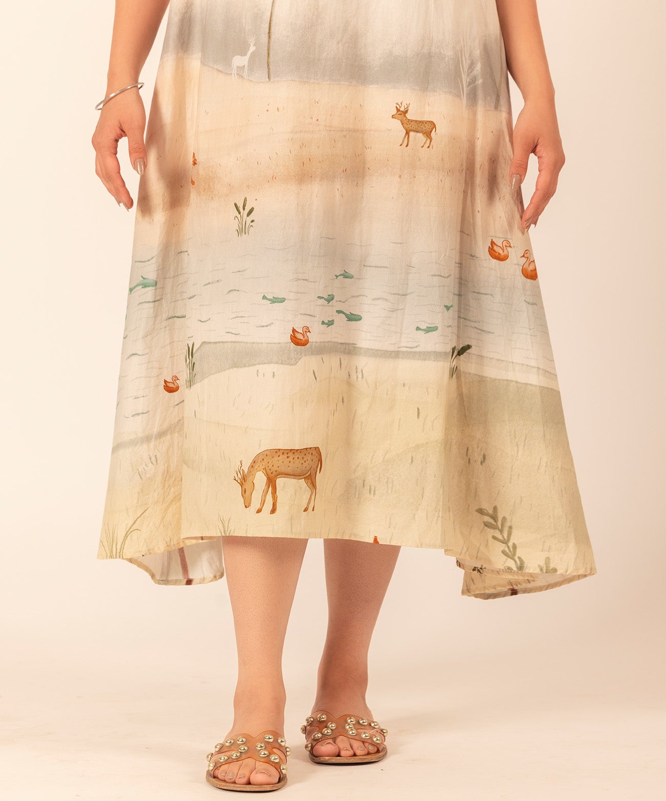 Elsa Safari A-Line Dress