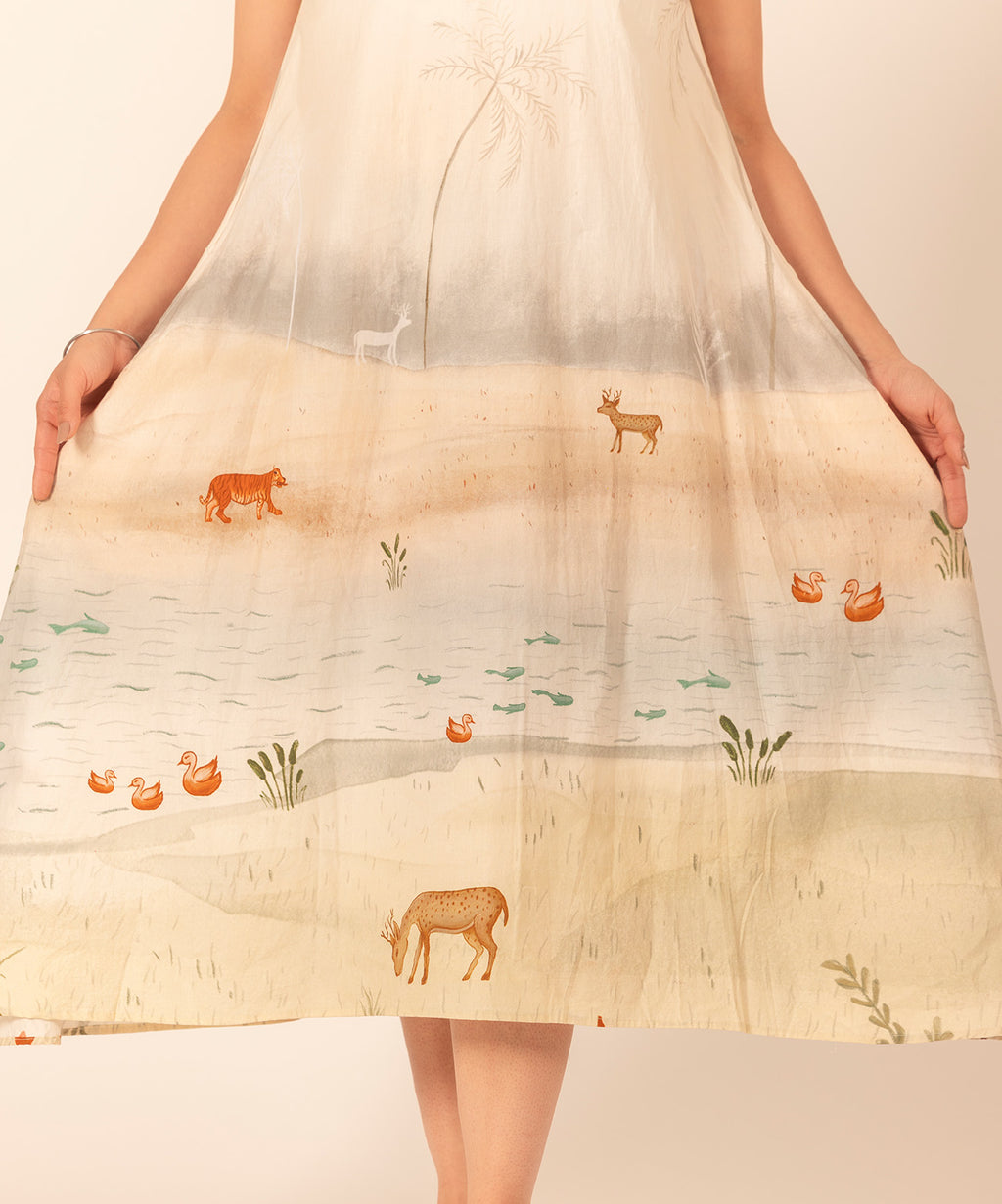 Elsa Safari A-Line Dress