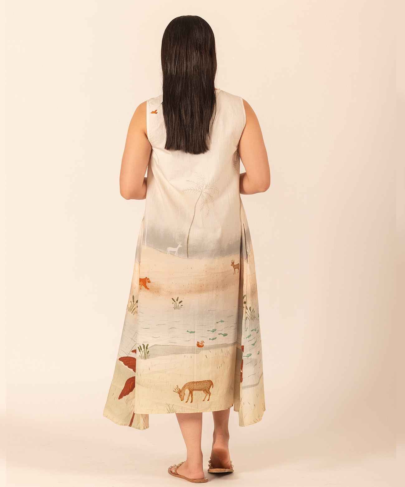 Elsa Safari A-Line Dress