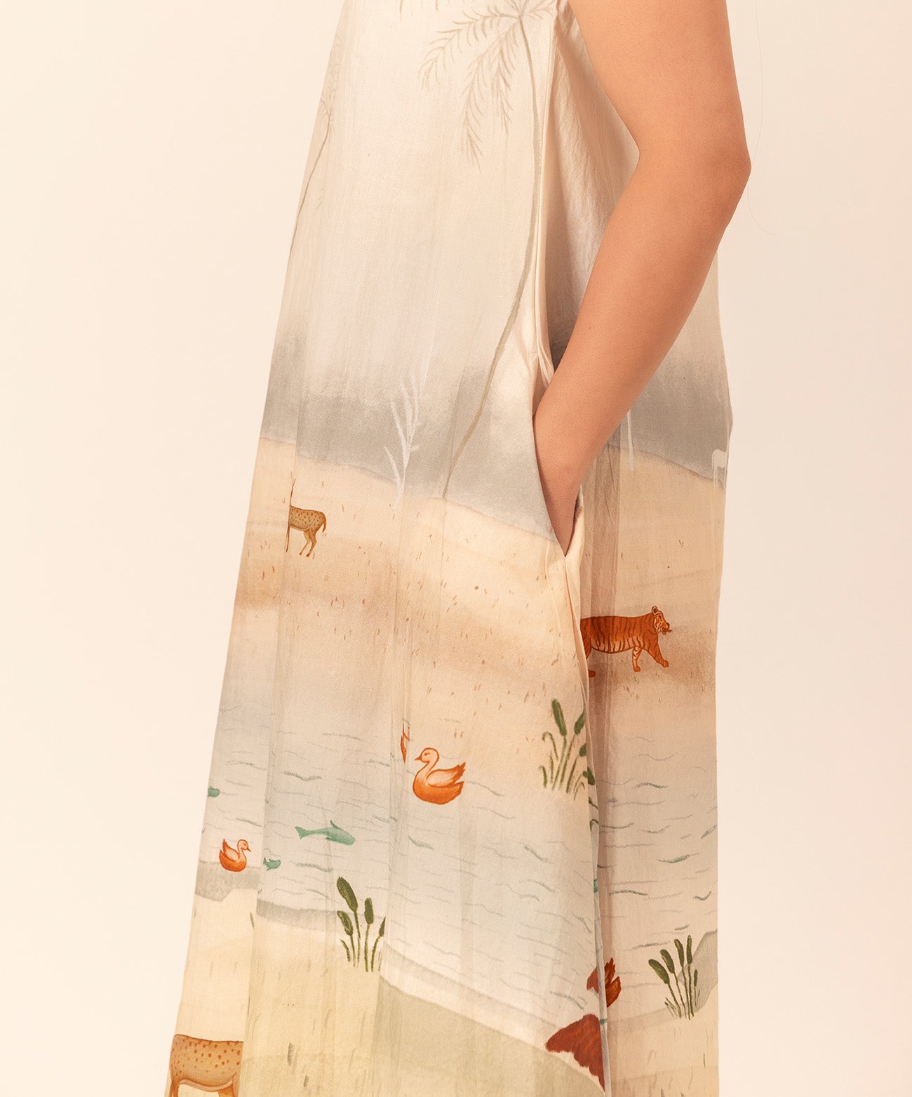 Elsa Safari A-Line Dress