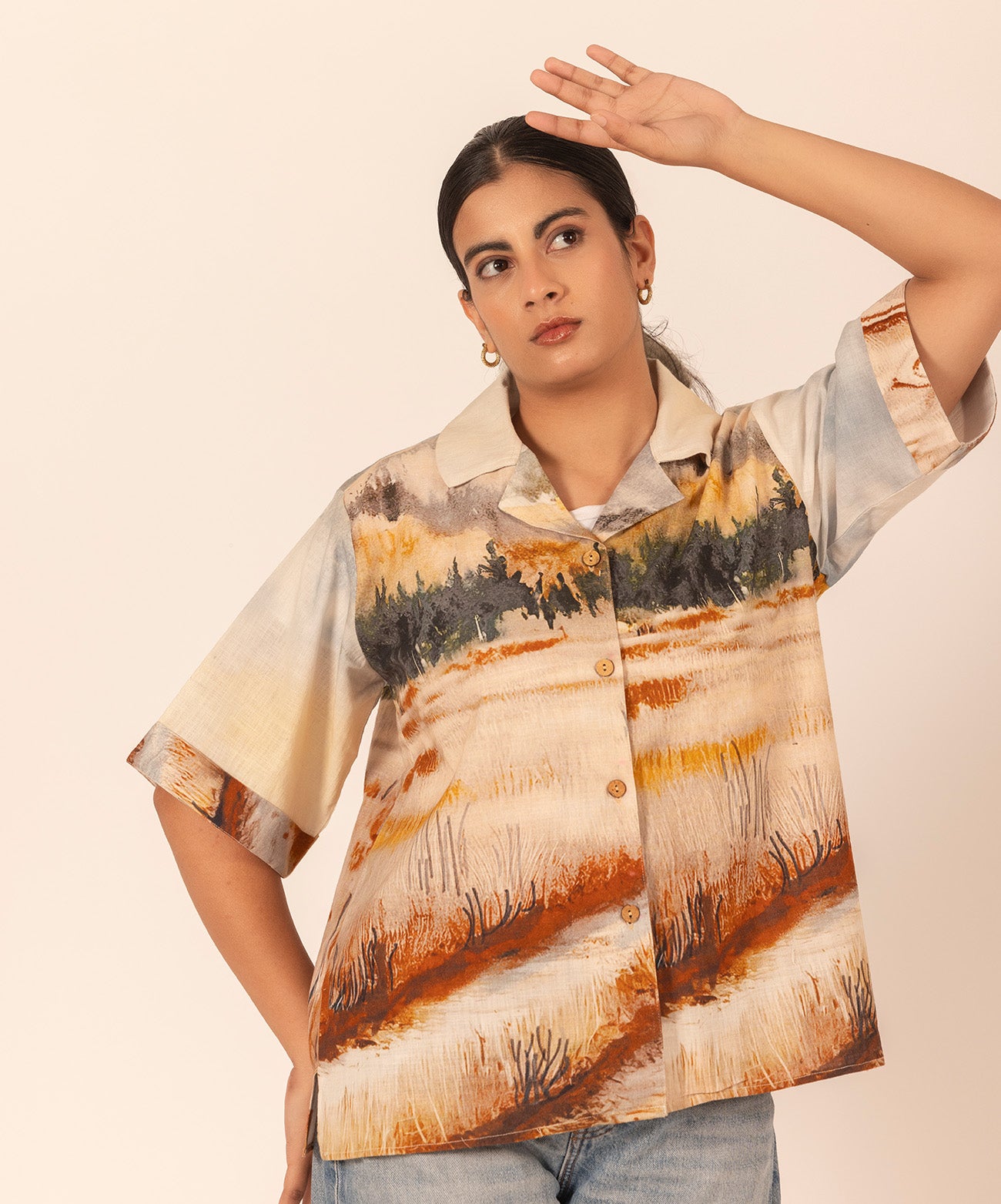 Brushstroke Safari Shirt