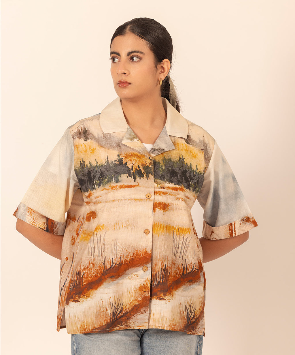 Brushstroke Safari Shirt